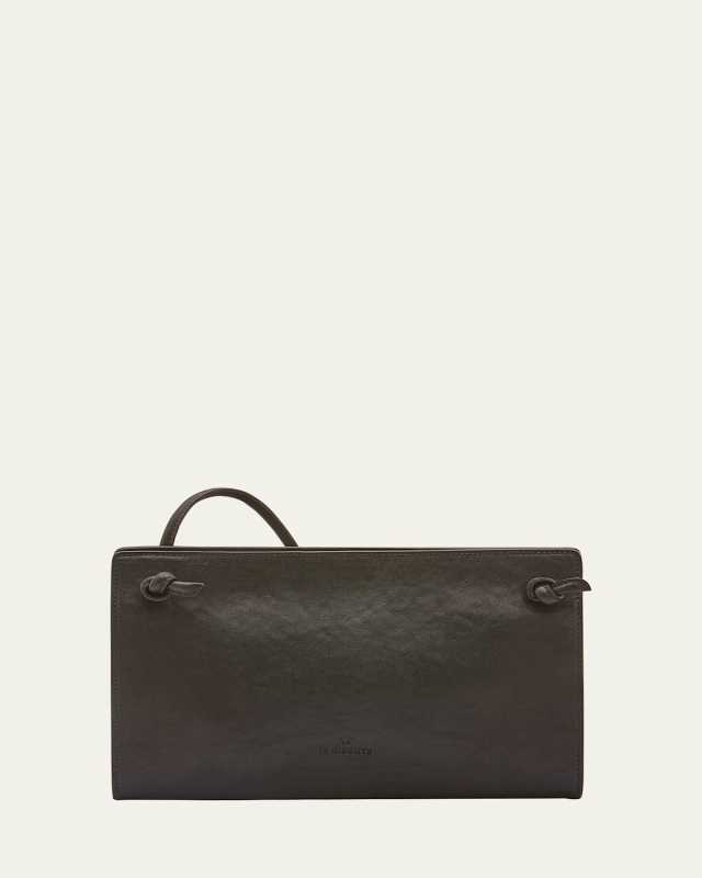 Snodo Zip Leather Crossbody Bag